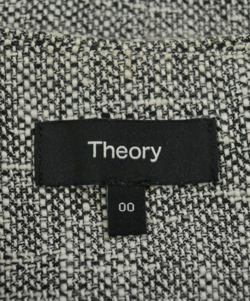 Theory（セオリー）ノーカラージャケット グレー サイズ:00(XS位) レディース/2200649439041