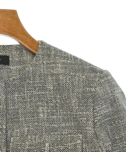 Theory（セオリー）ノーカラージャケット グレー サイズ:00(XS位) レディース/2200649439041