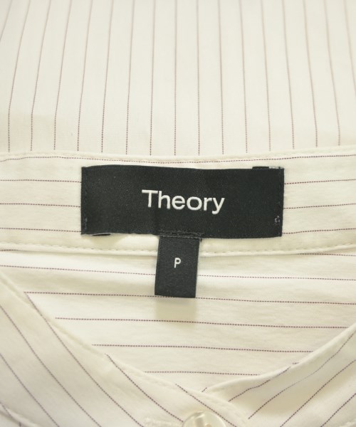 Theory（セオリー）カジュアルシャツ 白 サイズ:P(XS位) レディース/2200649439065