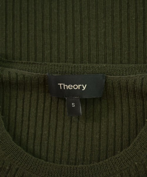 Theory（セオリー）ニット・セーター カーキ サイズ:S レディース/2200639870045