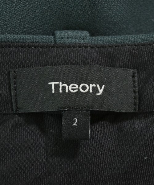 Theory（セオリー）クロップドパンツ 緑 サイズ:2(M位) レディース/2200640824037