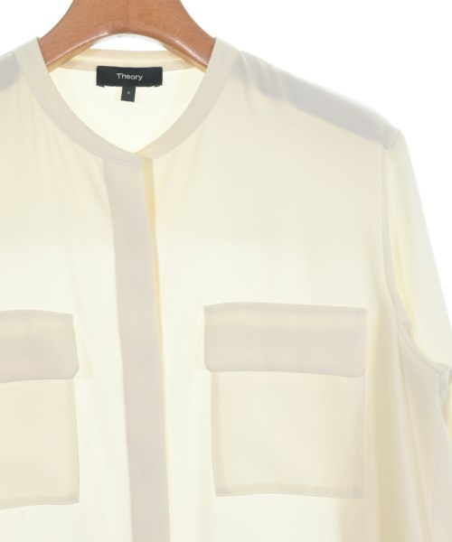Theory（セオリー）カジュアルシャツ 白 サイズ:S レディース/2200640824150