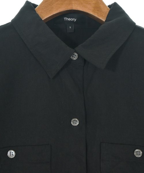 Theory（セオリー）カジュアルシャツ 黒 サイズ:S レディース/2200640824167