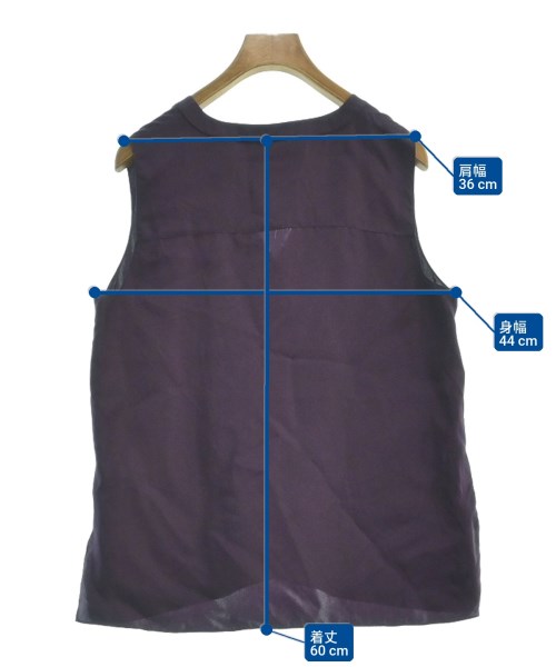 Theory（セオリー）ブラウス 紫 サイズ:S レディース/2200640824174