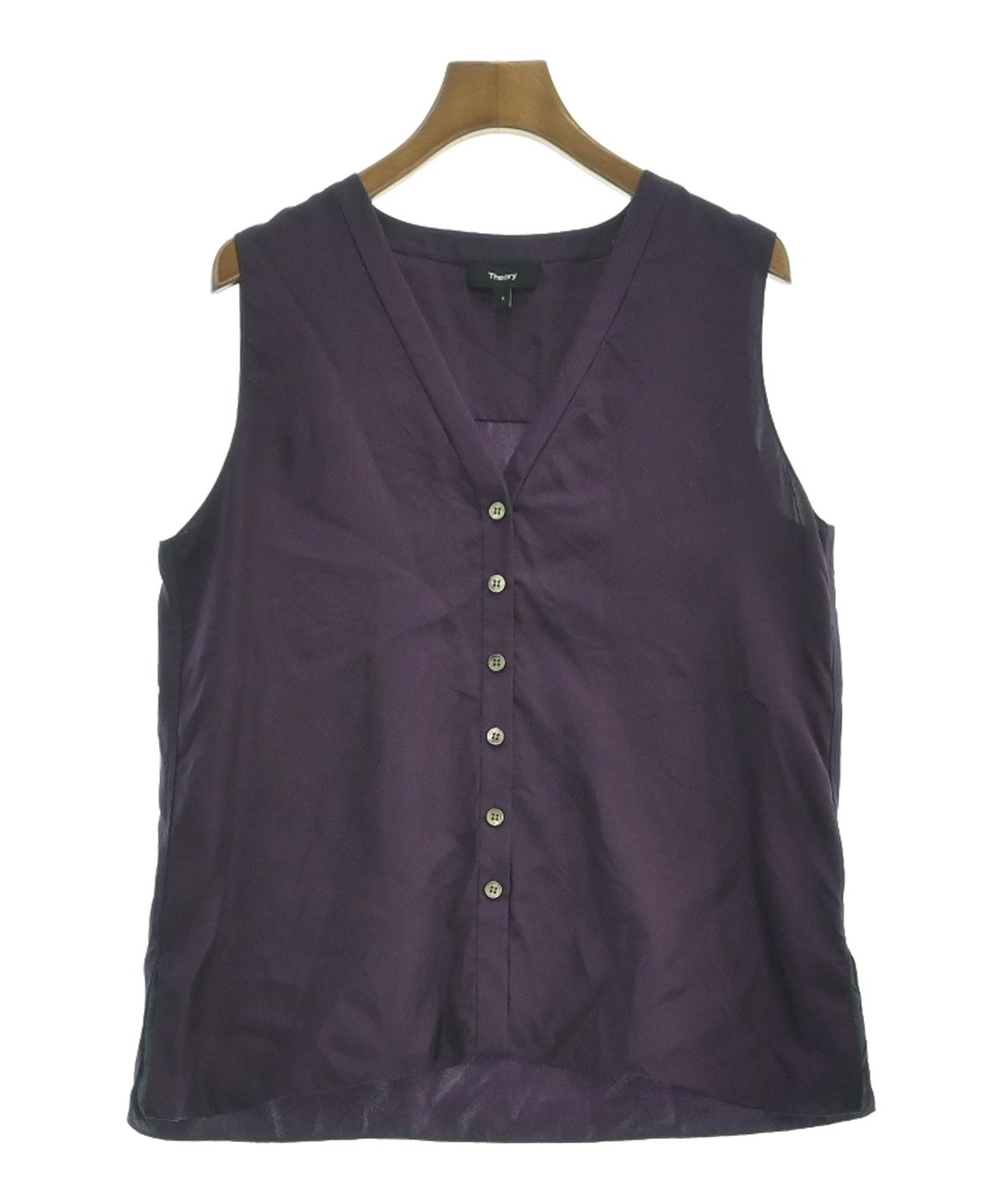 Theory（セオリー）ブラウス 紫 サイズ:S レディース/2200640824174