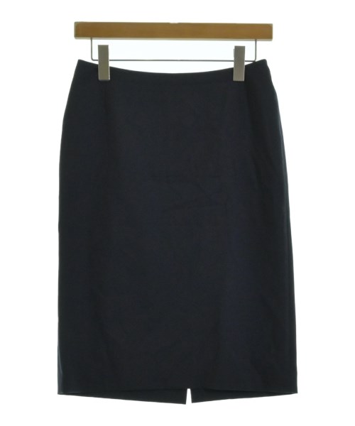 Theory(セオリー)ひざ丈スカート 紺 サイズ:2(M位)/2200650264045