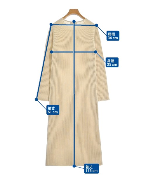 Theory（セオリー）ワンピース ベージュ サイズ:S レディース/2200642403094