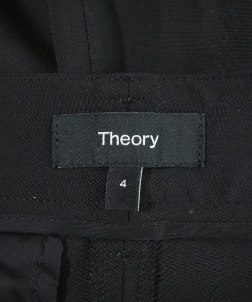 Theory（セオリー）スラックス 黒 サイズ:4(XL位) レディース/2200651001045