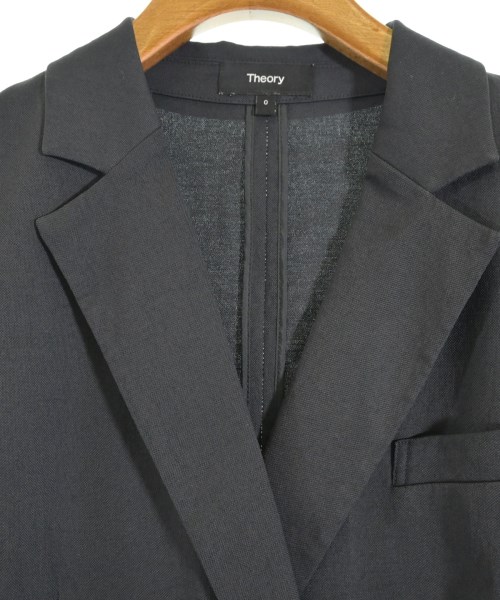 Theory（セオリー）テーラードジャケット 紺 サイズ:0(S位) レディース/2200641895036