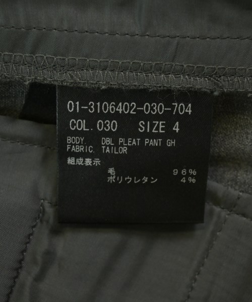 Theory（セオリー）スラックス グレー サイズ:4(L位) レディース/2200650737266