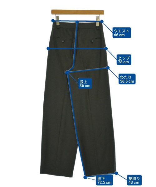 Theory（セオリー）スラックス カーキ サイズ:00(XS位) レディース/2200651813037