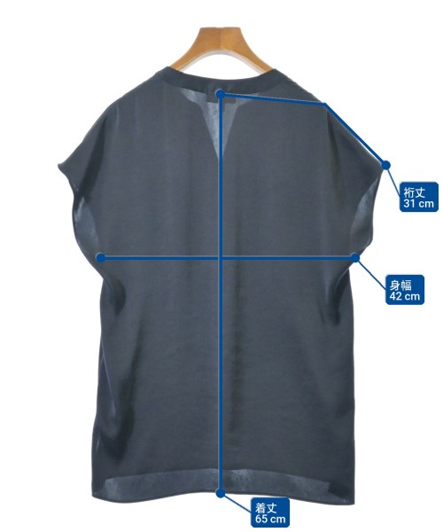 Theory（セオリー）ブラウス 紺 サイズ:S レディース/2200647620052