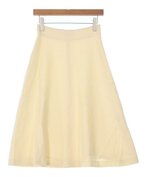 Theory(セオリー)ひざ丈スカート 白 サイズ:00(XS位)/2200650052024