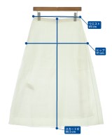 Theory（セオリー）ロング・マキシ丈スカート 白 サイズ:2(M位) レディース/2200647837030