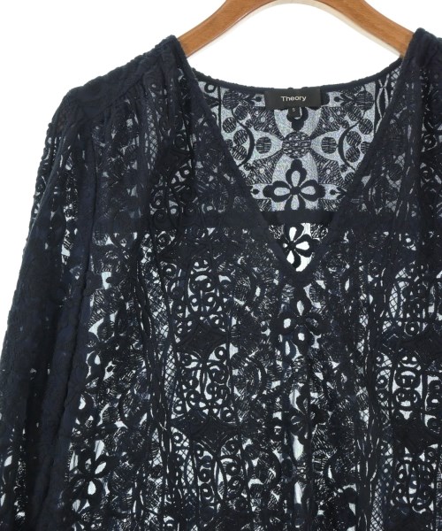 Theory（セオリー）ブラウス 紺 サイズ:S レディース/2200649369027