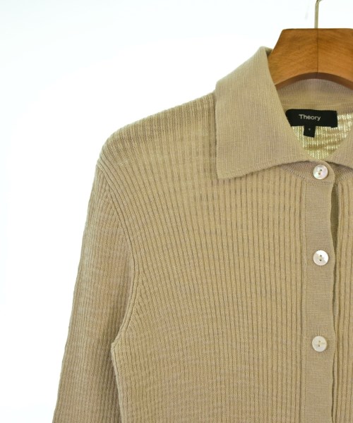 Theory（セオリー）カーディガン ベージュ サイズ:S レディース/2200626692100