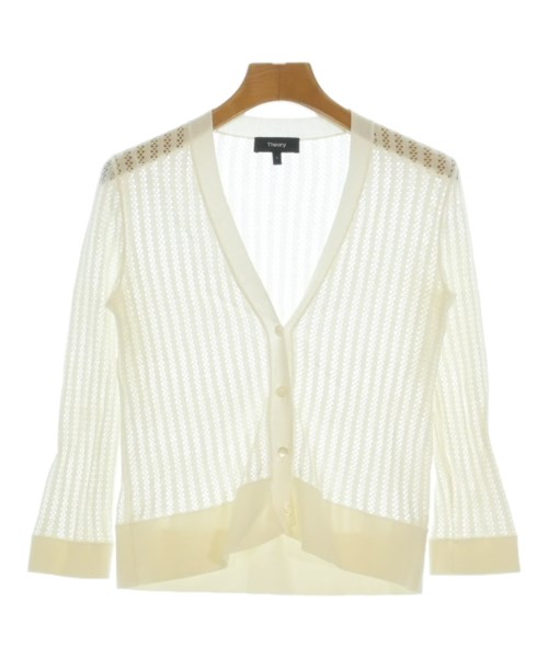 Theory(セオリー)カーディガン 白 サイズ:S/2200626692117