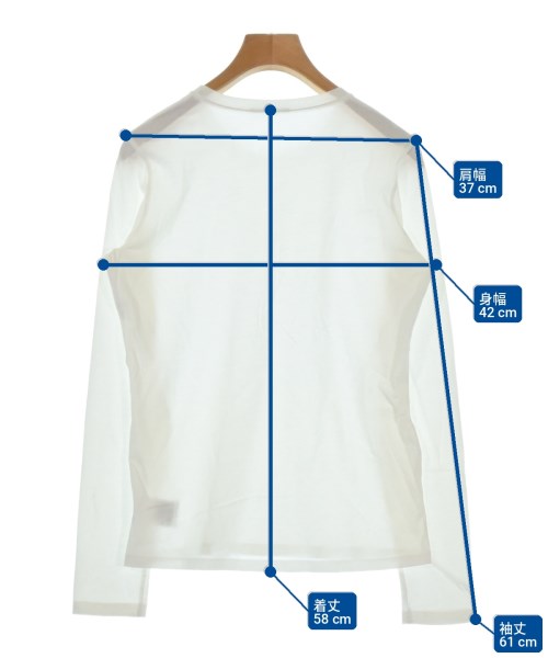 Theory（セオリー）Tシャツ・カットソー 白 サイズ:S レディース/2200703871015