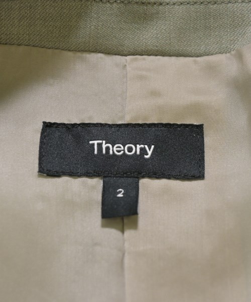 Theory（セオリー）テーラードジャケット カーキ サイズ:2(M位) レディース/2200701665012