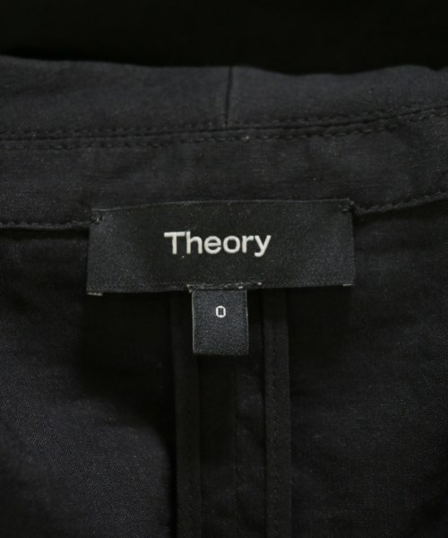 Theory（セオリー）テーラードジャケット 黒 サイズ:0(S位) レディース/2200701665241