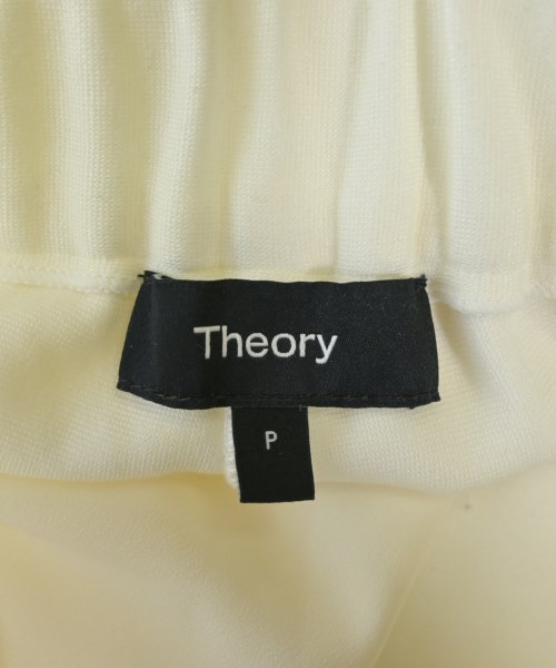 Theory（セオリー）スラックス 白 サイズ:P(S位) レディース/2200704118102