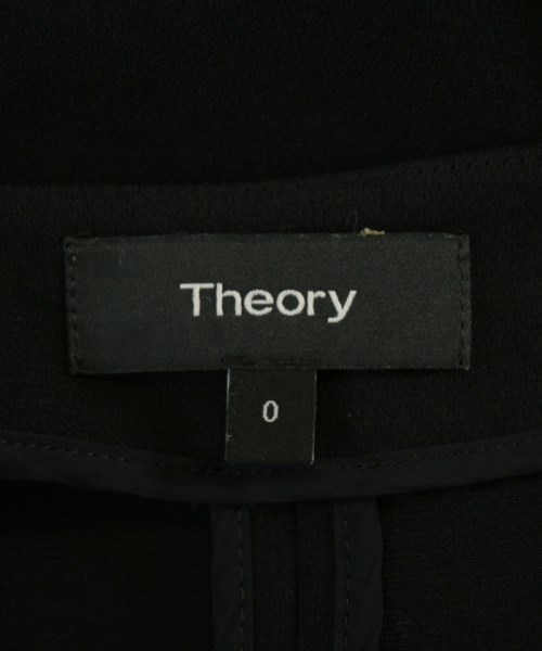 Theory（セオリー）ノーカラージャケット 黒 サイズ:0(S位) レディース/2200704488038