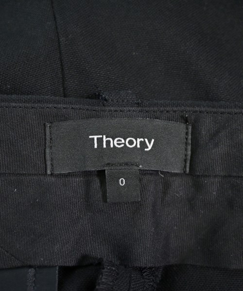 Theory（セオリー）スラックス 黒 サイズ:0(S位) レディース/2200703733030