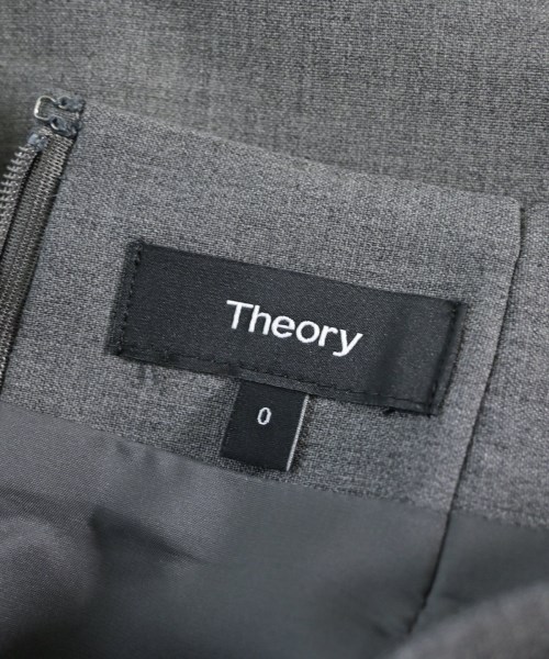 Theory（セオリー）ひざ丈スカート グレー サイズ:0(S位) レディース/2200703994141