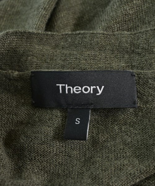 Theory（セオリー）カーディガン カーキ サイズ:S レディース/2200702699054
