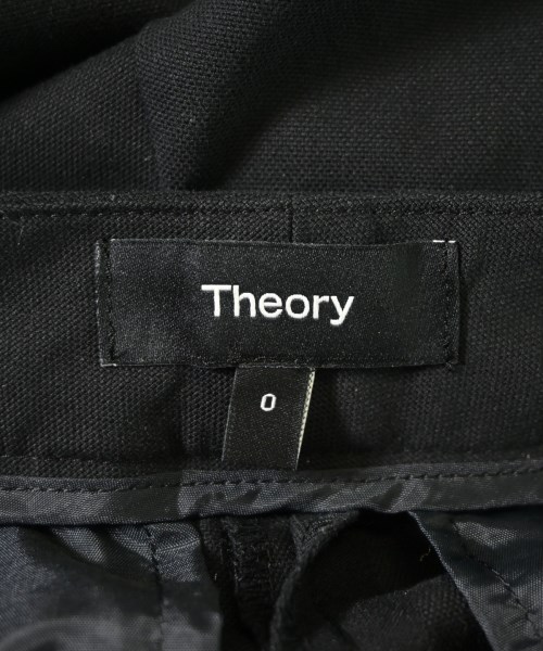 Theory（セオリー）スラックス 黒 サイズ:0(S位) レディース/2200707473024