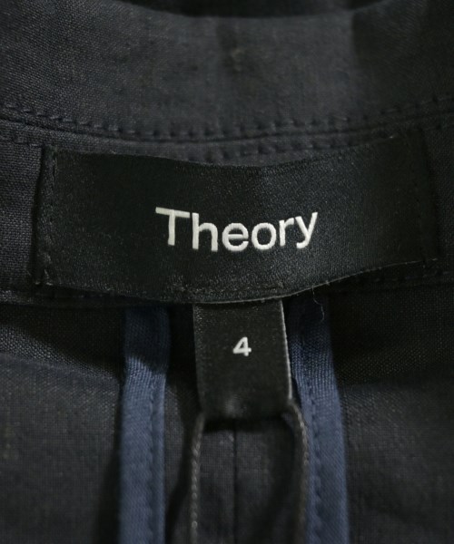 Theory（セオリー）ジャケット 紺 サイズ:4(L位) レディース/2200702820076