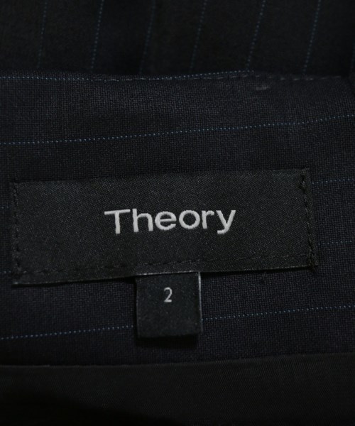 Theory（セオリー）ひざ丈スカート 紺 サイズ:2(M位) レディース/2200706306699