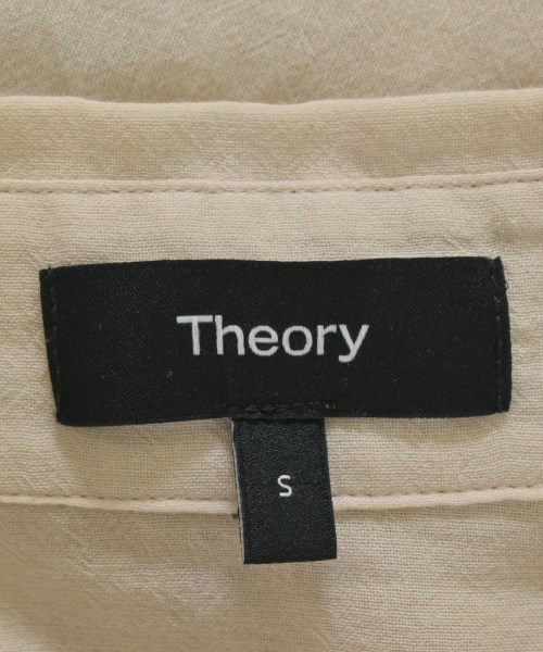 Theory（セオリー）カジュアルシャツ ベージュ サイズ:S レディース/2200710347039