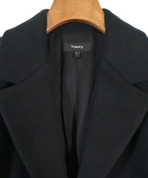 Theory（セオリー）コート 紺 サイズ:S レディース/2200662119012