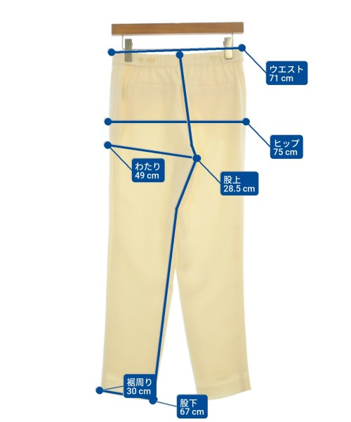 Theory（セオリー）スラックス 白 サイズ:0(S位) レディース/2200664292010