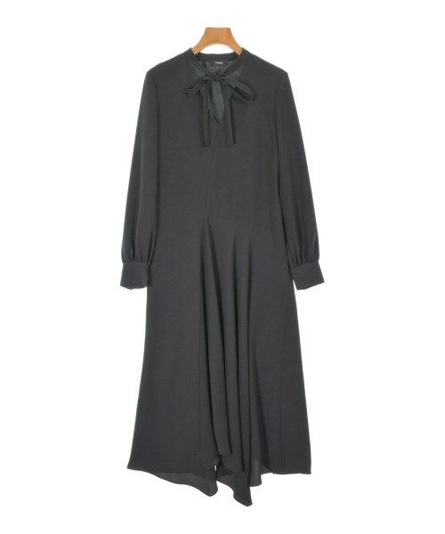 Theory(セオリー)ワンピース 黒 サイズ:0(S位)/2200661555019