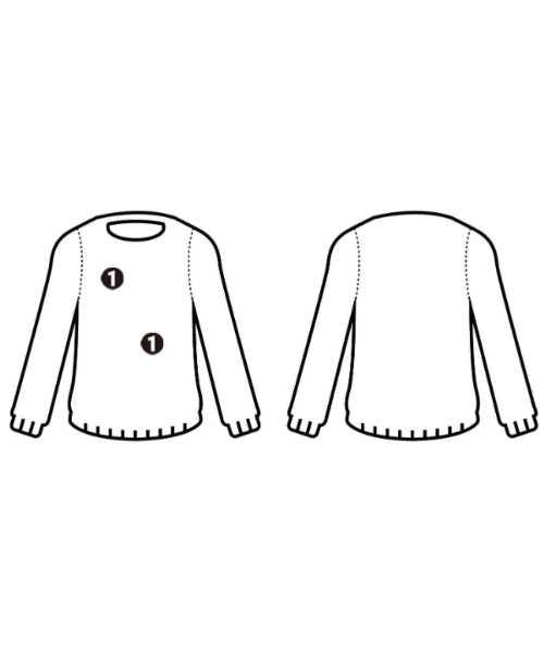 Theory（セオリー）ニット・セーター 白 サイズ:S レディース/2200657768041