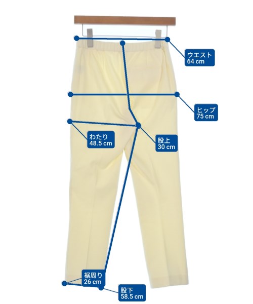 Theory（セオリー）クロップドパンツ ベージュ サイズ:0(S位) レディース/2200662484042