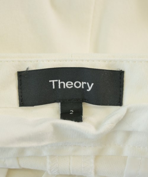 Theory（セオリー）スラックス 白 サイズ:2(M位) レディース/2200662484059