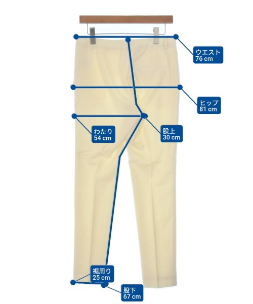 Theory（セオリー）スラックス 白 サイズ:0(S位) レディース/2200662484066