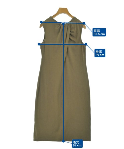 Theory（セオリー）ワンピース カーキ サイズ:S レディース/2200666108081