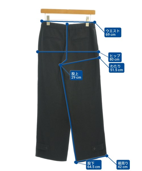 Theory（セオリー）クロップドパンツ 黒 サイズ:P(XS位) レディース/2200666577092