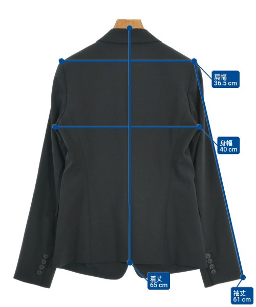 Theory（セオリー）テーラードジャケット 黒 サイズ:2(M位) レディース/2200667032019