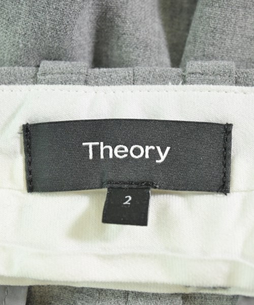Theory（セオリー）スラックス グレー サイズ:2(M位) レディース/2200663079063