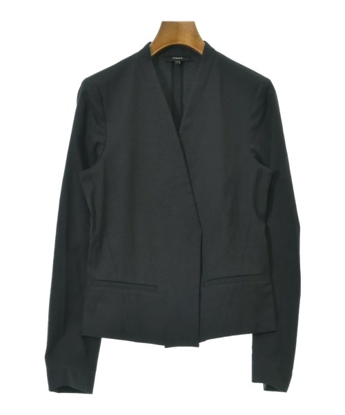 Theory(セオリー)ノーカラージャケット グレー サイズ:2(M位)/2200669180046