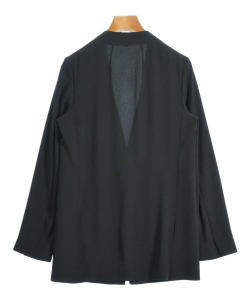 Theory（セオリー）ノーカラージャケット 黒 サイズ:00(XS位) レディース/2200667669536