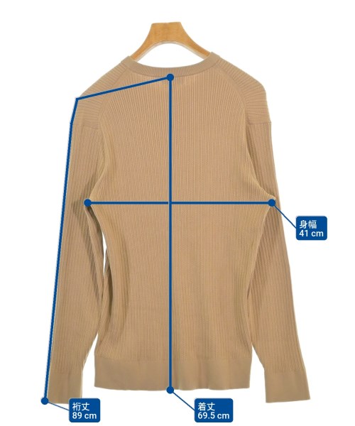 Theory（セオリー）ニット・セーター ベージュ サイズ:M メンズ/2200667520066