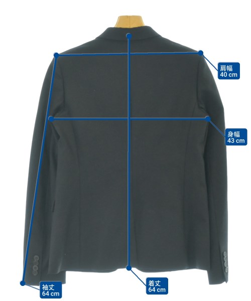 Theory（セオリー）テーラードジャケット 黒 サイズ:4(L位) レディース/2200671415013