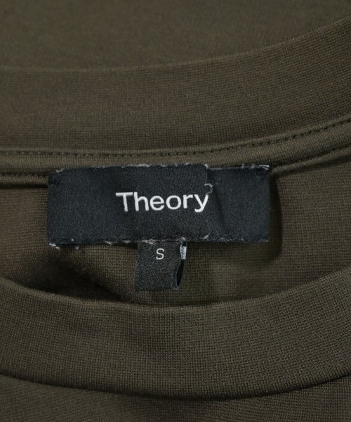 Theory（セオリー）Tシャツ・カットソー カーキ サイズ:S レディース/2200668271028