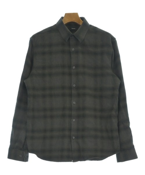 Theory(セオリー)カジュアルシャツ 茶 サイズ:M/2200668526012